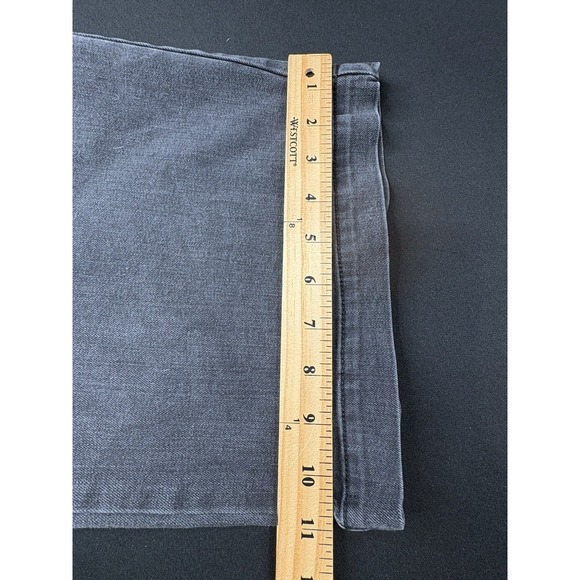 Vintage Y2K Ed Hardy Baggy Embroidered Denim Jeans Womens Size 38 Rare Black‎ - Picture 9 of 12